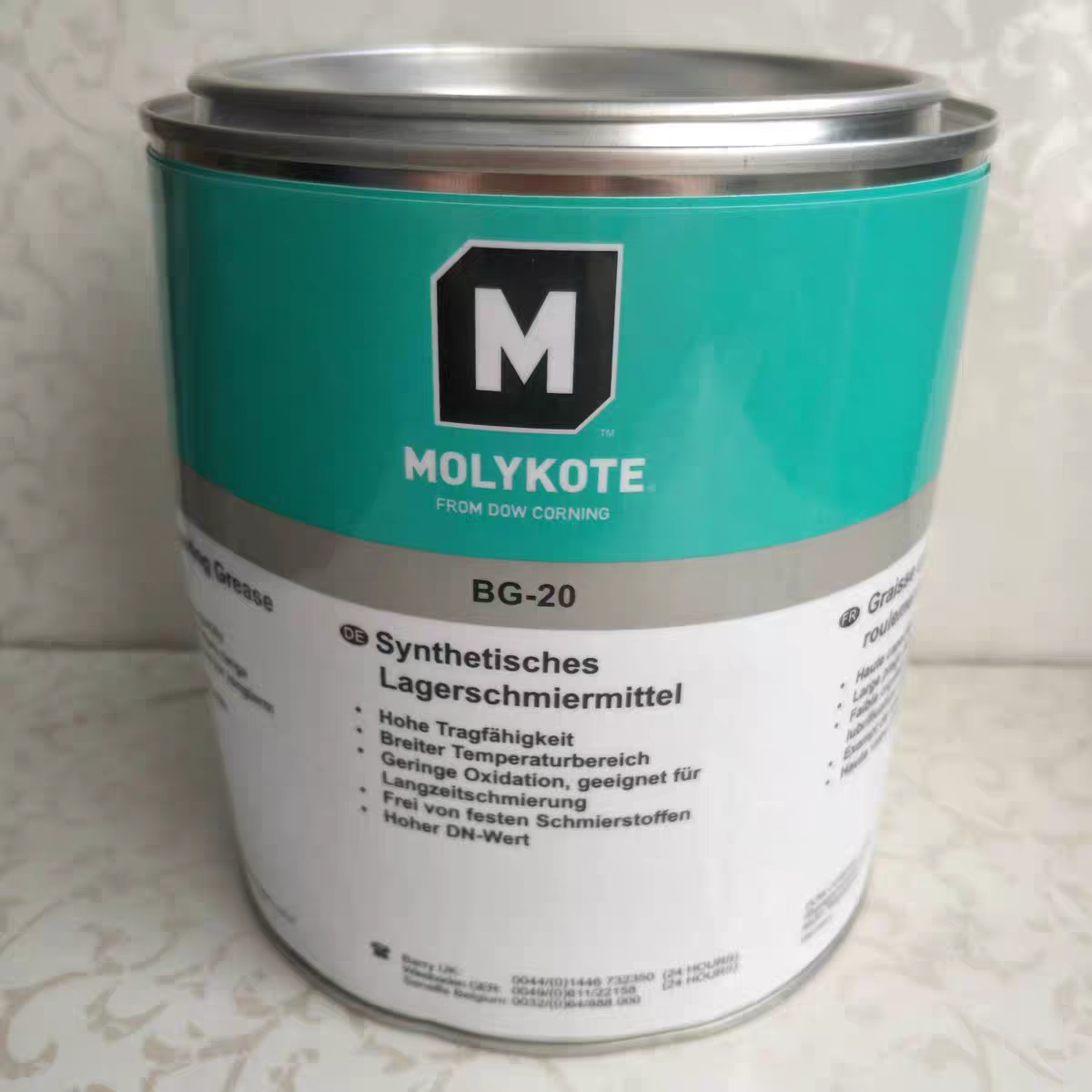 MOLYKOTE BG-20 Grease Low Noise Performance